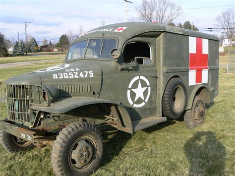 Dodge Half Ton Ambulance 1941 Original Classic Dodge Power Wagon