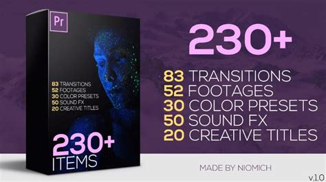 Get 100's of free video templates, music, footage and more at motion array: 230+ Premiere Pro Elements Big Pack » Free After Effects ...