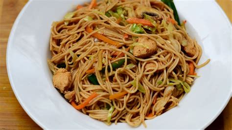 She has an ma in food research from stanford university. Chicken Noodles | Chicken Chow Mein Recipe | Chinese ...