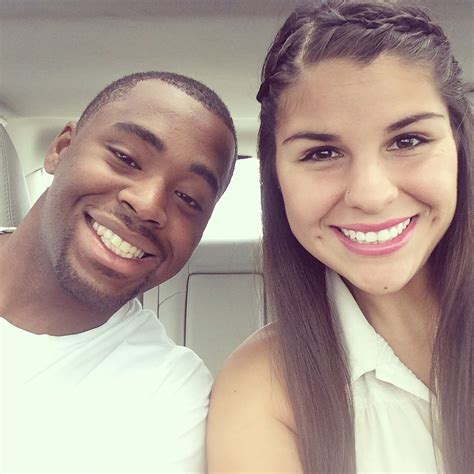 Love Has No Color Love Happy Interracial Couple Black Man Hispanic Woman Young Black