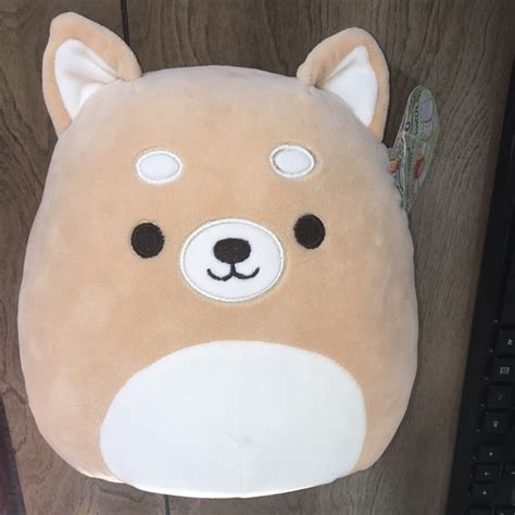 Squishmallows Toys Nwt Squishmallows Angie The Tan Shiba Inu Puppy