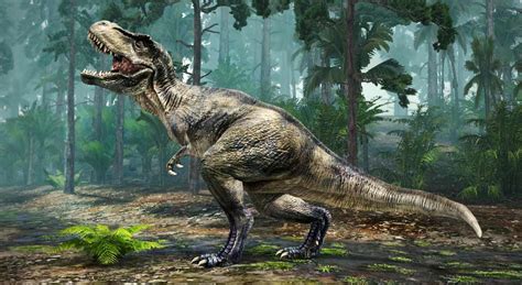 Tyrannosaurus Rex Tyrant Lizard 3d Scene Mozaik Digital