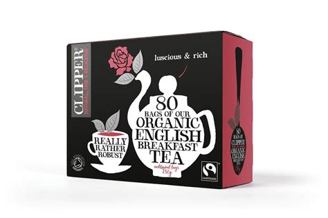 Clipper Fairtrade Organic English Breakfast Tea 80 Teabags