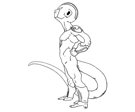 Frieza Coloring Page