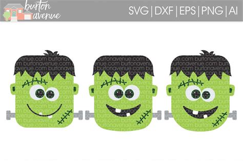 Frankenstein Cut File Halloween Svg D Design Bundles