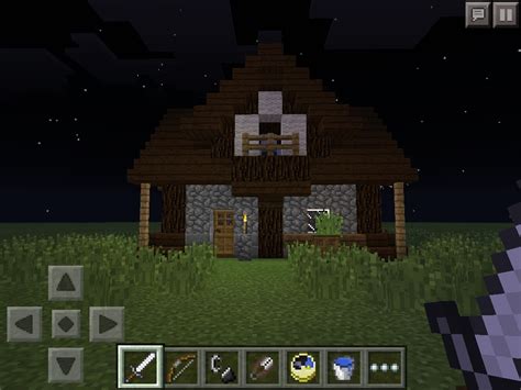 Sie müssen halten sie den aufbau ihrer eigenen haus in minecraft so lange wie möglich und schützen sie sich und die welt mit dem minecraft ideen zum. Minecraft Pe Small Medieval House: 7 Steps