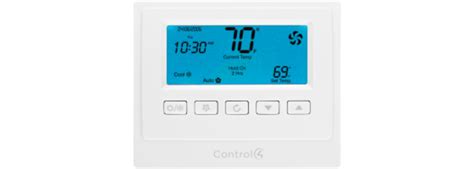 Wireless Thermostat | Climate | Control4 | Control4, Home automation, Wireless thermostat