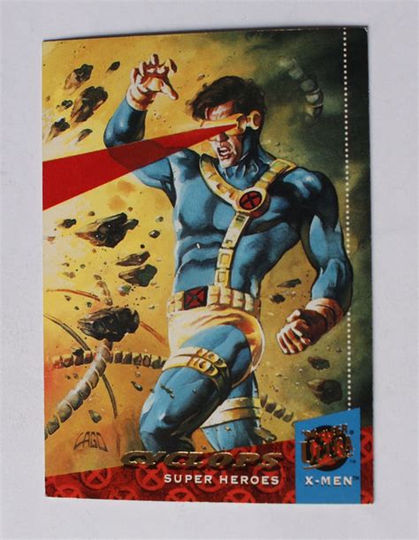Fleer Ultra X Men 94 Base Trading Card 1 Cyclops A 1994 Fleer