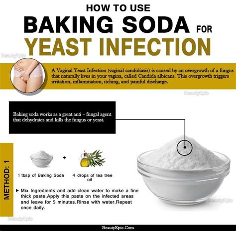 According to a 2013 study, baking soda has antifungal effects. How to use baking soda for yeast infection # ...