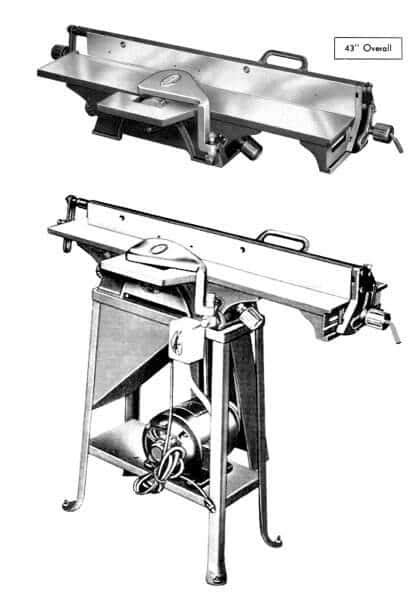 Boice Crane Inch Jointer Owner S Instructions And Parts Manual