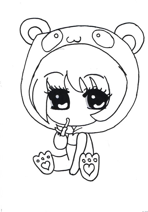 How To Draw A Chibi Panda