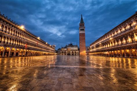 Saint Marks Square Venice Italy St Marks Square Venice St Marks