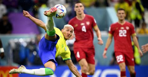 brazil striker richarlison s bicycle kick named best of 2022 world cup new straits times