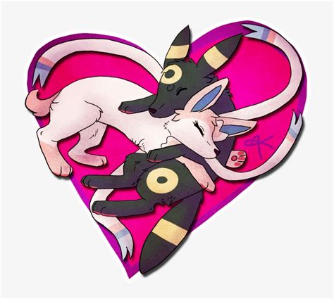 Download Sylveon And Umbreon Love By Ristyana On Deviantart Umbreon And Sylveon Love