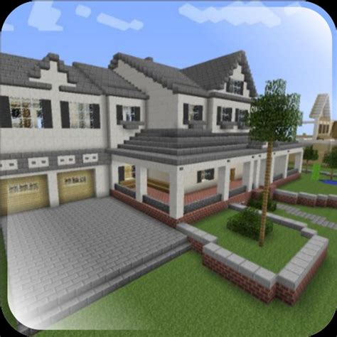 1 dining room 1 living room 1 kitchen 3 bedrooms 5 bathrooms 1cinema room and more! Modern Minecraft House Design for Android - APK Download
