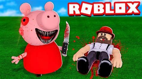 Survive Pepa Pig In Roblox Horror Game Youtube