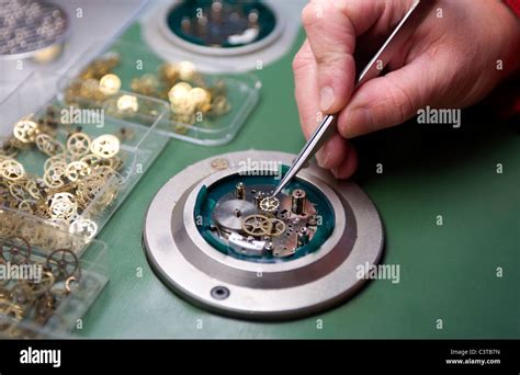 Production Of Watches In The Hanhart Watch Factory Guetenbach Germany