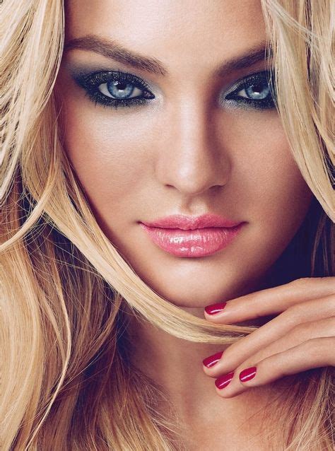 15 Dramatic Eye Makeup Looks To Die For Makeup Looks Candice Swanepoel Model Face Headshot