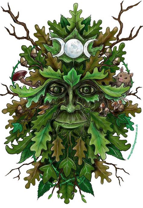 Green Man Legend And Mythology Spirit Of The Green Man Green Man Green Man Tattoo Green
