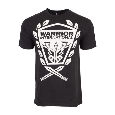 Warrior International Mma Mens Black T Shirt Ebay