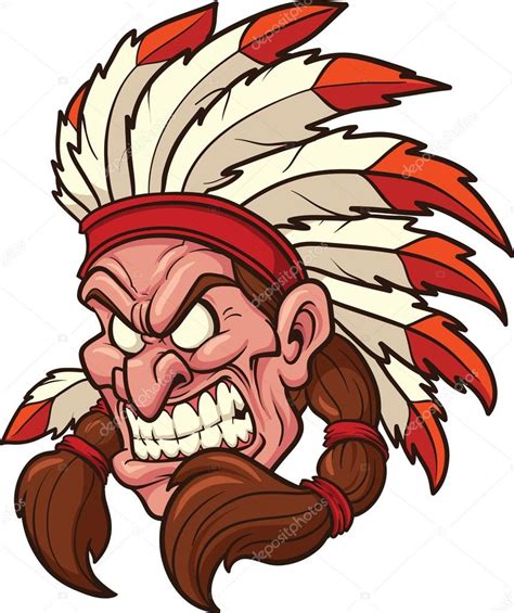 Indian Chief Mascot Stock Vector Image By ©memoangeles 21198519