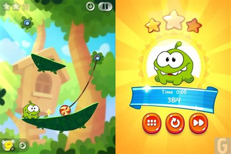 Cut the candies hanging from ropes in each level and try to collect all the stars to unlock new levels. Cut The Rope 2 Lands On iPad And iPhone