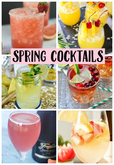 Spring Cocktails Create And Crave • Taylor Bradford