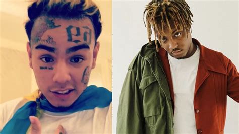 6ix9ine Responds To Juice Wrld Dissing Him On Stage At Show Youtube