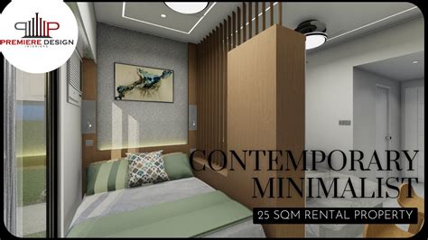 25sqm Contemporary Minimalist Interior Design For Your Home