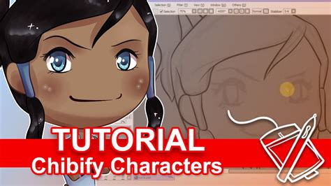Tutorial How To Chibify Characters For Beginners Youtube