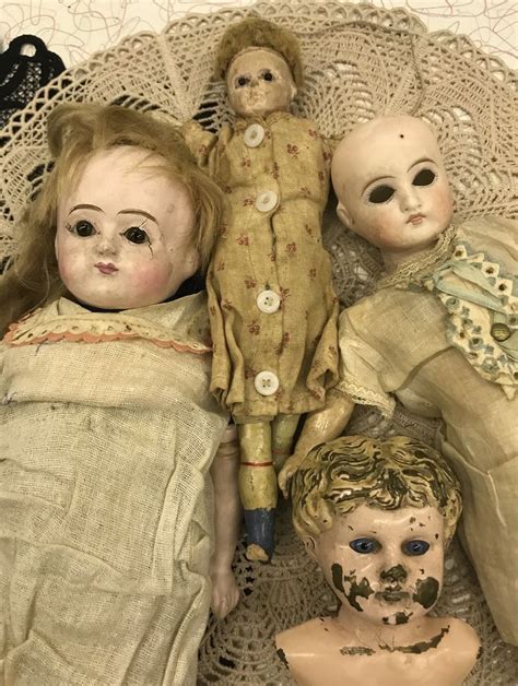 Oh How I Love Creepy Old Dolls Old Dolls Antique Mall Antiques