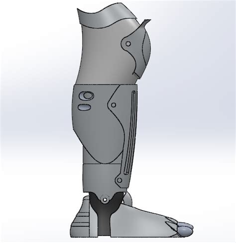 Solid Dork Automail Leg Complete Full Metal
