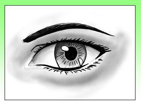 How To Draw A Realistic Manga Eye 12 Steps With Pictures