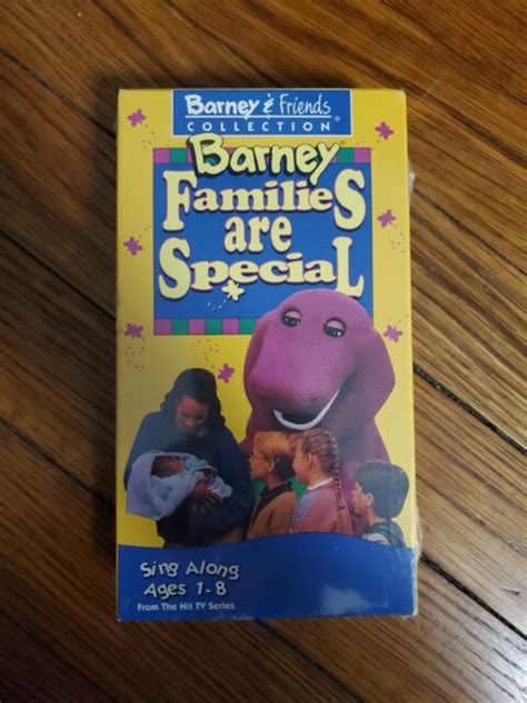 Barney Families Are Special Vhs 1995 For Sale Online Ebay