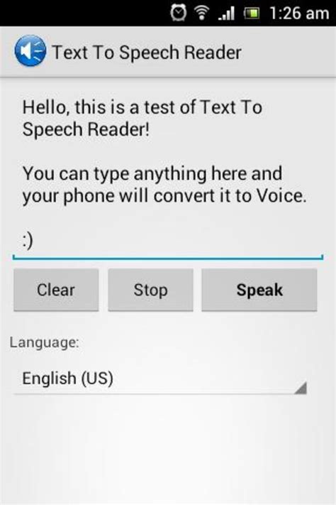 Text To Speech Reader Apk لنظام Android تنزيل