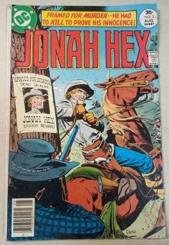 Jonah Hex 3 Dc Comics 1970s Vintage Good Condition Antique Price