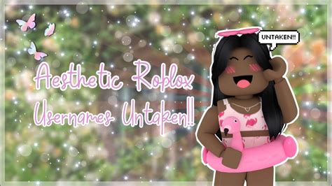 10 Aesthetic Roblox Usernames UNTAKEN JUNE 2021 Aruiiella YouTube