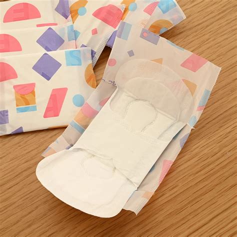Ladies Zero Leakage Graphene Menstrual Pads 100 Cotton Biodegradable