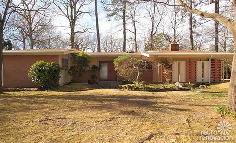 Warm And Beautiful 1962 Mid Century Modern Brick Ranch Time Capsule