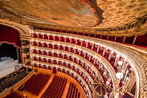 Teatro Di San Carlo Naples Opera House Editorial Photo Image Of