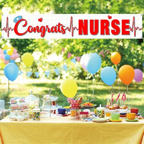Buy Belrew Large Congrats Nurse Banner 2022 Nurse Graduation Party