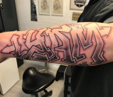 Our gallery of original art can offer you the inspiration you need and a reference point to design your custom and unique tattoo. 105+ Best Graffiti Tattoos - Modern Trendy Designs of 2018