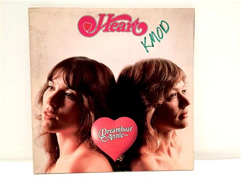 Heart Dreamboat Annie Vinyl Record Kmod Radio Station Dj Album Etsy