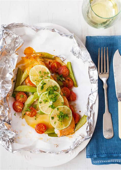 Perfectly grilled salmon fillets are nicely seared but still juicy and tender in the center. Cooking for Two: Easy Salmon Foil Packets with Vegetables | YouTube Cooking Channel