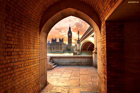 Tapety Zdjęcia Wielka Brytania Tunel Big Ben Pałac Westminster