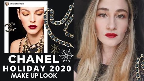 Chanel Holiday 2020 Makeup Look Inspiredchanelmakeup