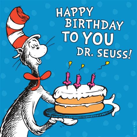 Principals Message Happy Birthday Dr Seuss