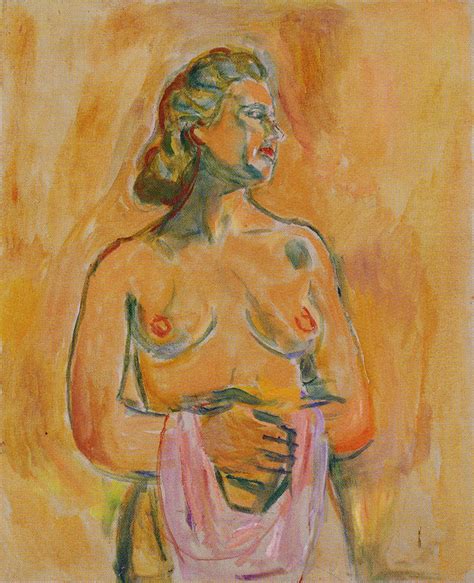 Edvard Munch Female Nude