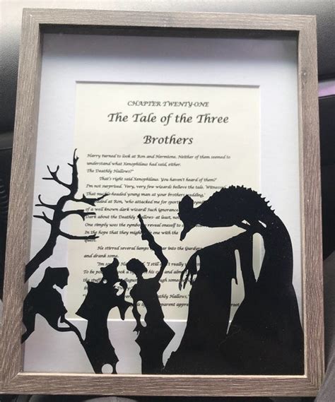 The tale of three brothers (Harry Potter) | Harry potter etsy, Harry