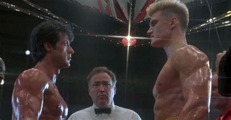 Rocky E Iv N Drago Vuelven A Verse Las Caras A A Os De Su Pelea Y As Lucen Rock Pop